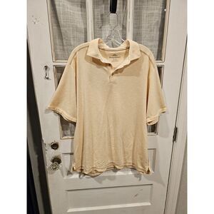 Tommy Bahama Men's Yellow‎ Polo Size XL